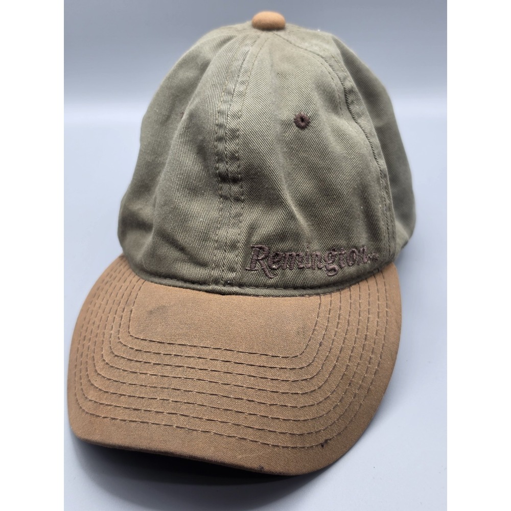 Remington Outdoor Products Hat Cap Olive Brown Adjustable Hunting Shooting